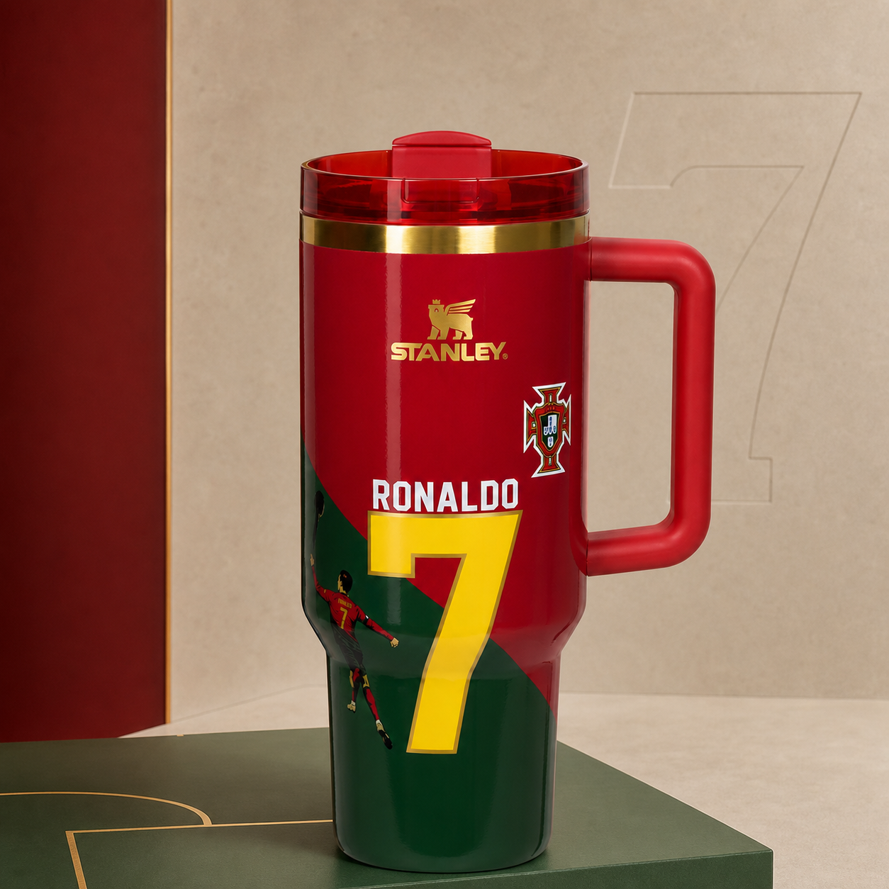 Ronaldo Stanley 40oz Tumbler Gift Set