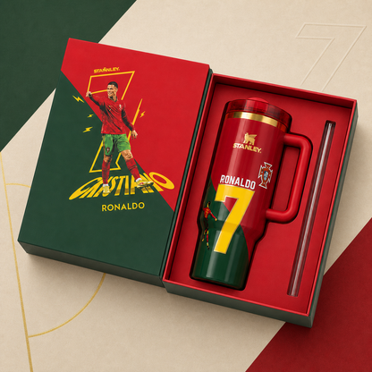 Ronaldo Stanley 40oz Tumbler Gift Set