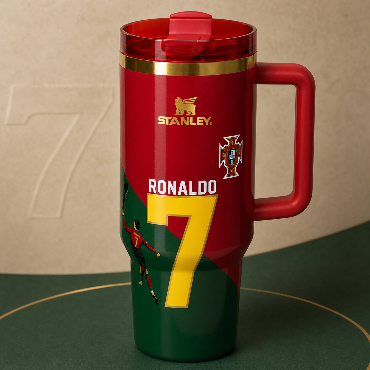 Ronaldo Stanley 40oz Tumbler Gift Set